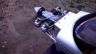 Cirrus SR22T 30cc ARF. by Hangar 9 with O.S. FF-320 Pegasus 4-Cylinder
