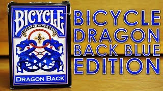 Deck Review - Bicycle Blue Dragon Back Playing Cards