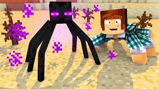 O ENDERMAN VIROU UMA ARANHA !! - [ Vida de Aranha #8 ] - Minecraft