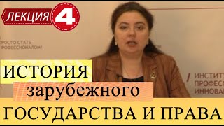 История государства и права зарубежных стран. Лекция 4. Англия в Средние века.