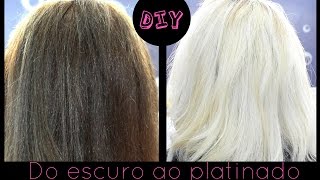 TÉCNICA DO PLATINADO Perolado baunilha! Como matizar o fio -