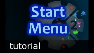 Scirra Construct 2: tutorial (Start Menu)