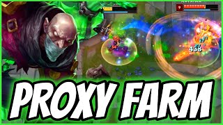 SINGED PROXY FARM LA ESTRATEGIA MÁS FÁCIL | Ranked didáctica | Singed - League of Legends