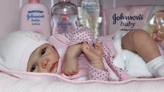 Утро с куклой реборн + уход за силикон-виниловым реборном