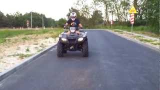 Suzuki KingQuad 750 AXi - pierwsze próby