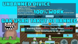 CARA UNBANNED | GROWTOPIA | INDONESIA |100% WORK