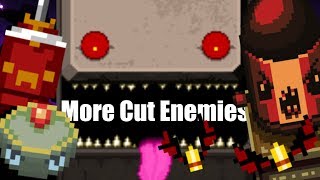 The More Obscure Cut Enemies of Enter the Gungeon (Land Mine, Bat, Bunker Mimic)