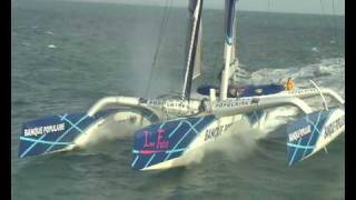 Maxi Tri Banque Populaire V at Very High Speed