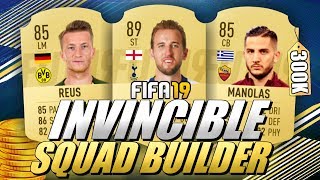 INVINCIBLE 300K HYBRID FIFA 19 SQUAD BUILDER