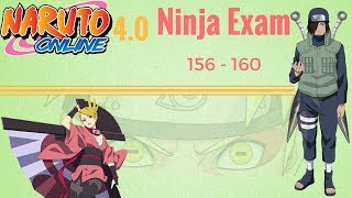 Naruto Online 4.0: Ninja Exam 156 - 160 | Wind Main