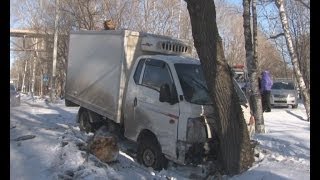 Врезался в фургон с мясом.MestoproTV