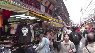 Uliczny targ w Ueno (Tokio) / Ameyoko shopping street (Tokyo)