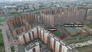 ЖК "Новый Оккервиль"— аэросъемка СПБГуру. Сентябрь 2016.