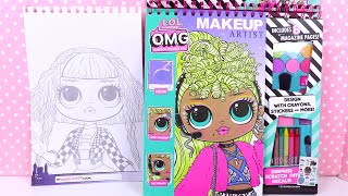 Poupées LOL OMG Kit Activités Coloriage Neonlicious