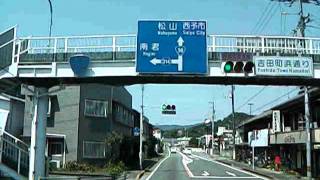 トラックの車窓とオバカなひとりごと～愛媛県宇和島市をあとにして
