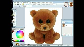 Paint.net:Как сделать обводку для картинки