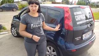 Профессиональная установка авточехлов от интернет-магазина АВТОКРАСОТКА. Ниссан Ноте 2008г. ДО!