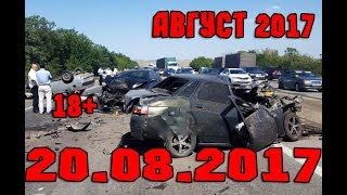 Новая Подборка Аварий и ДТП 18+ Август 2017 || Кучеряво Едем