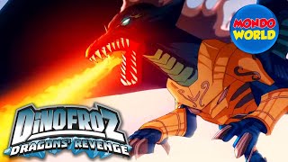 DINOFROZ 2  episode 1 | RETURN TO THE PAST WORLD | Dinosaur cartoon for kids