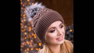 Лучшие шапки для женщин-вязаные,модные,стильные#фото#