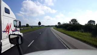 Bigrigtravels Live! Minooka to Edwardsville,  Illinois Interstate 55 South July 31, 2016