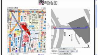 簡単に略地図・案内図を描く方法：動画マニュアル