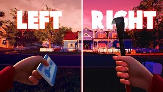 ONE HAND CHALLENGE | Hello Neighbor Challenges (Hello Neighbour Alpha 2 Gameplay)