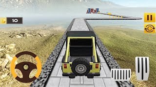 Impossible Jeep Stunt Driving : Impossible Tracks #Jeep Uphill Driving #Stunt Jeep Racing #Games
