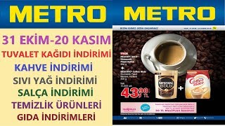 METRO TOPTAN 31 EKİM - 20 KASIM 2019 İNDİRİMLERİ / METRO TOPTAN SALÇA İNDİRİMİ