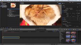 FCP X Keyframing Pan and Zoom for Ken Burns Effect