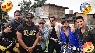 MALUMA EN MEDELLIN | GRABACION DE NUEVO VIDEO BAD BUNNY, DE LA GHETTO, PIPE BUENO Y MAS