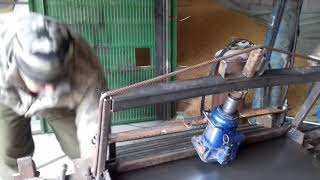 ремонт грохота комбайна JOHN DEERE 1550