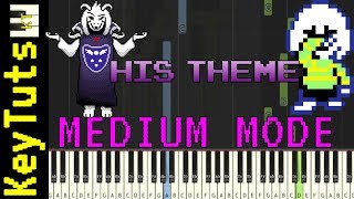 Learn to Play His Theme from Undertale - Medium Mode