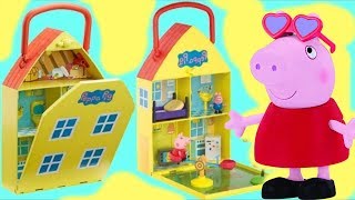 Pig Family House & Garden Playset | Toys Unlimited