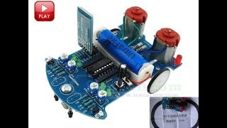 REVISIÓN/MONTAJE  ICSTATION   D2-6 Bluetooth Remote Control Smart Car Intelligent Robot