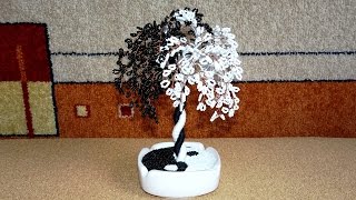 Бонсай из бисера своими руками