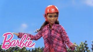 Chelsea Doll Learns About Being a Skateboarder | Barbie Careers  | Barbie