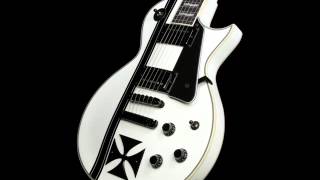 Melodious hard rock clean backing track in Bm