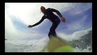 Surfing in Lorne