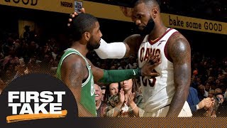 First Take reacts to Kyrie Irving threatening knee surgery if not traded | First Take | ESPN