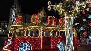 Świąteczny Rzeszów Rynek. Dekoracje świąteczne w Rzeszowie. Grudzień 2019