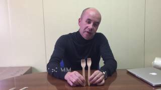 Деревянные одноразовые вилки эко - сравнение 160 и 165 мм