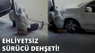 Adana'da korkunç kaza... Acemi sürücü kaldırımda oturan iki kadını böyle ezdi