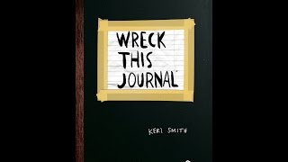 Оформление блокнота Уничтожь меня! | Wreck This Journal |