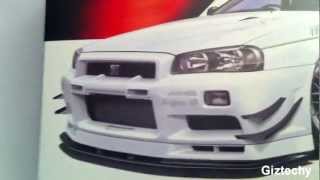 Aoshima 1:24 Mine's Nissan Skyline GT-R R34 Unboxing