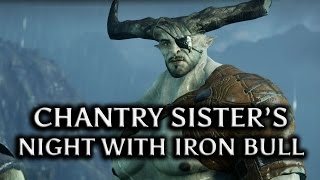 Dragon Age: Inquisition - Chantry Sister’s night with Iron Bull