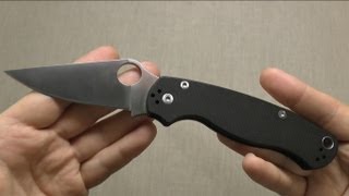 Нож Spyderco ParaMilitary 2. Обзор.