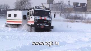 Гусеничный двузвенный вездеход ТТС 34041 П  «УЖГУР»