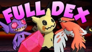 NEW POKEMON SUN AND MOON LEAK FULL ALOLA POKEDEX DISCUSSION
