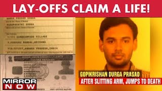 25-yr-old techie commits suicide, blame IT layoffs - The News